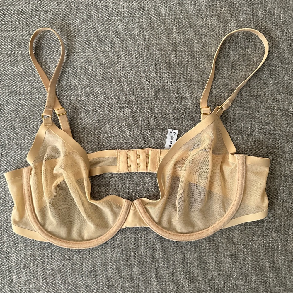 BootyBag Sheer Nude Bralette